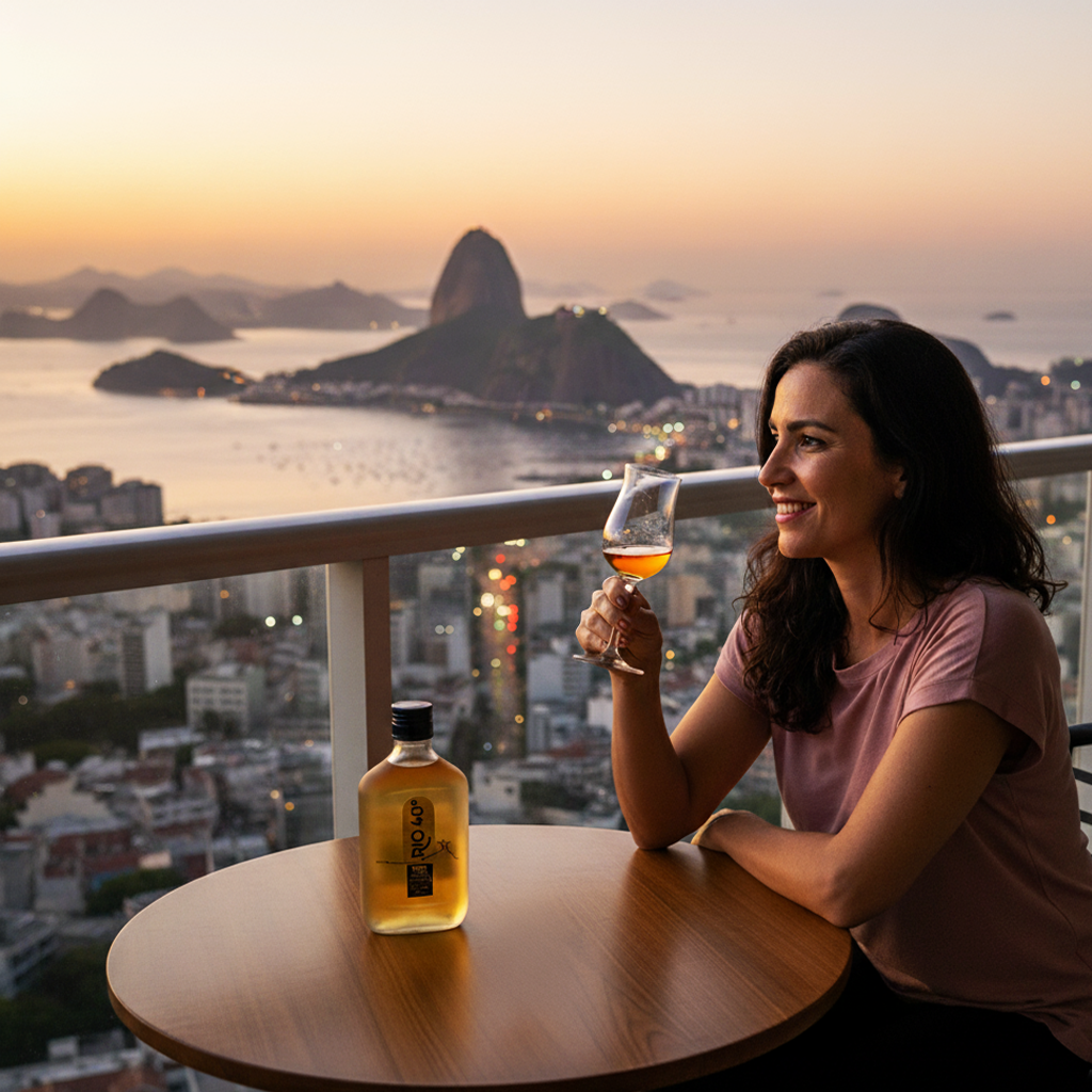 Cachaça Rio 40º Ouro 175ml - Imagem 2