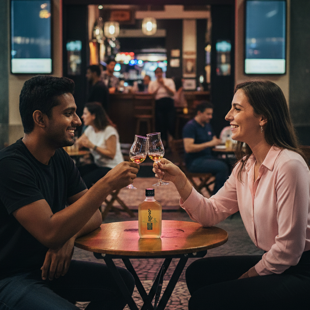 Cachaça Rio 40º Ouro 175ml - Imagem 3