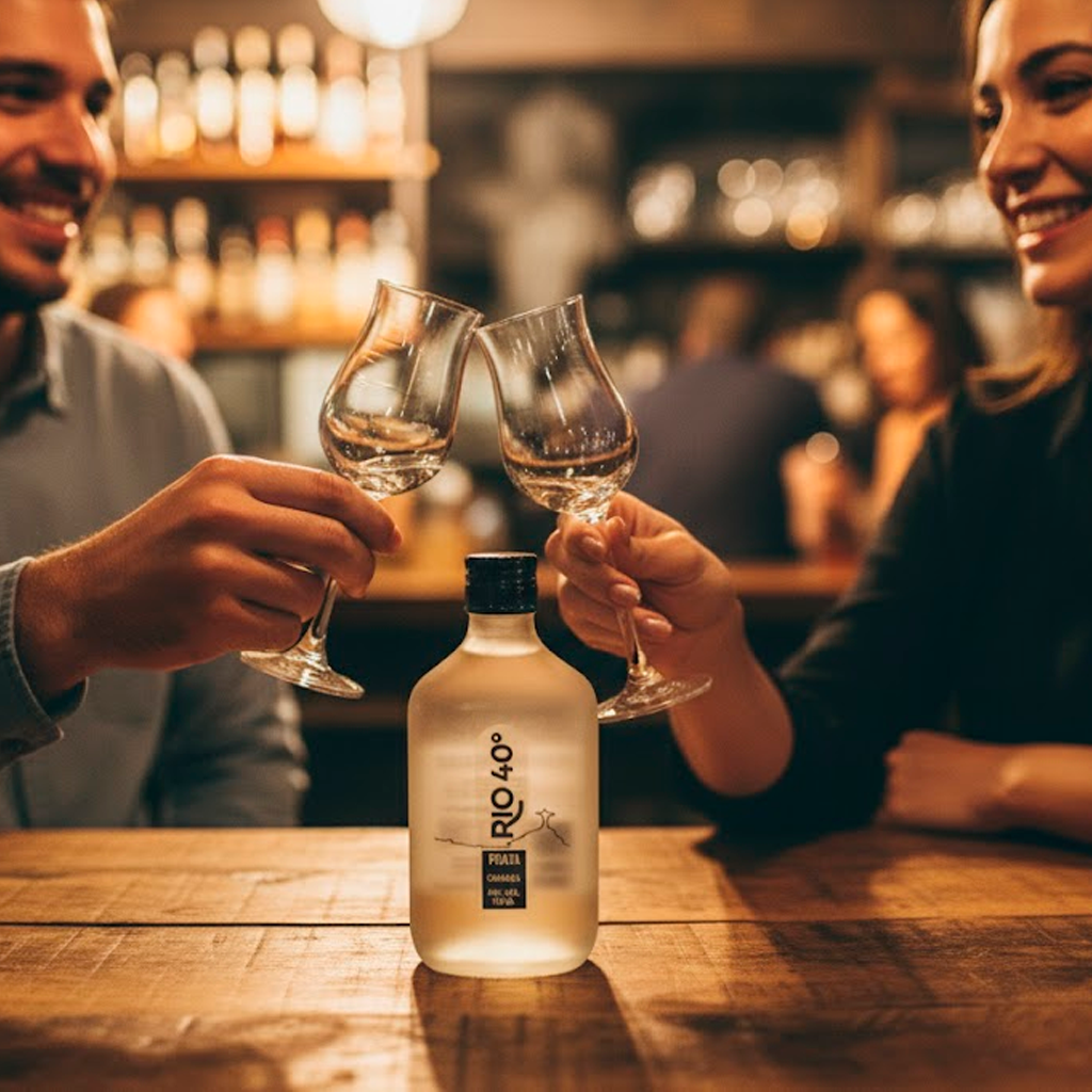 Cachaça Rio 40º Prata 175ml - Imagem 4