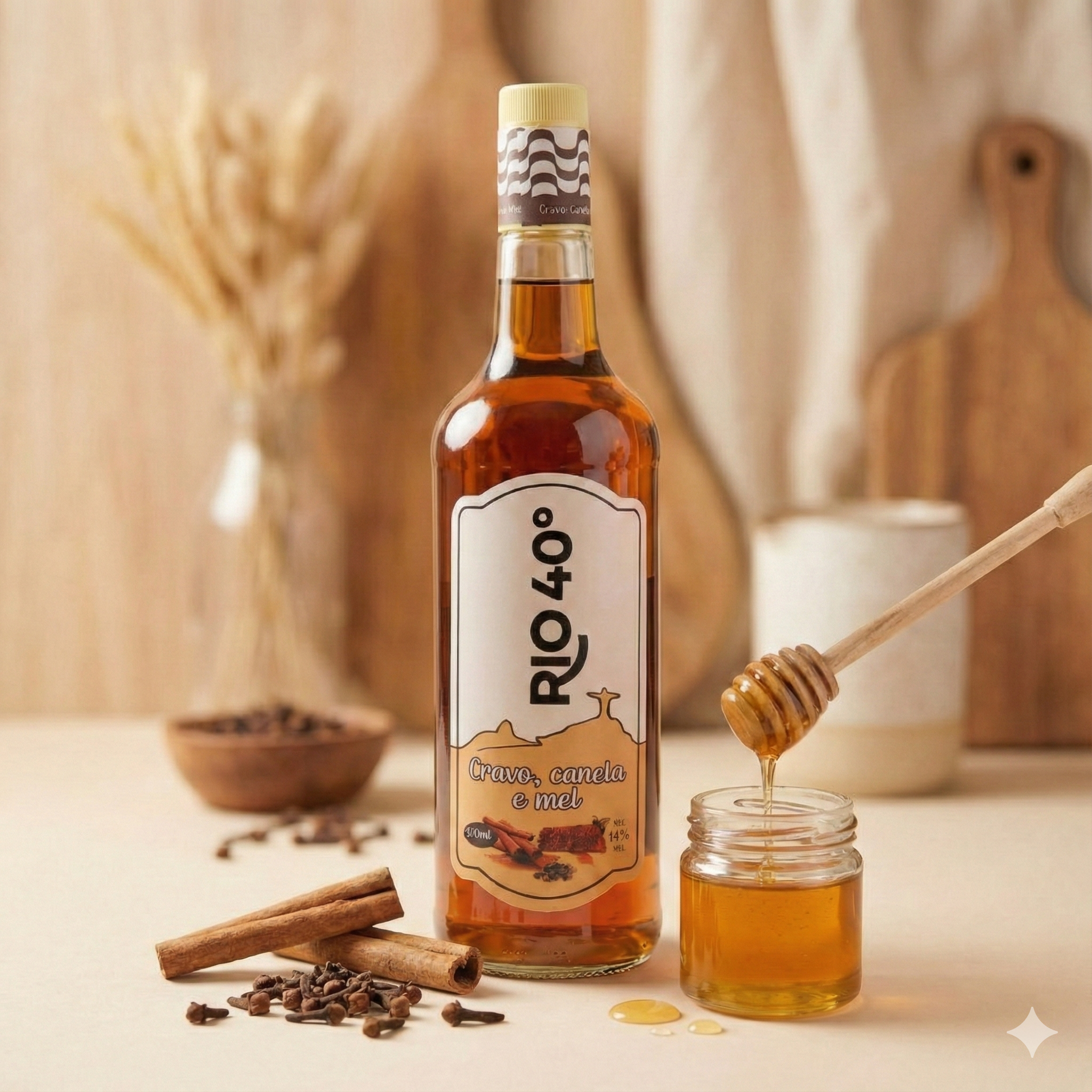 Cravo, canela e mel 970ml - Imagem 2